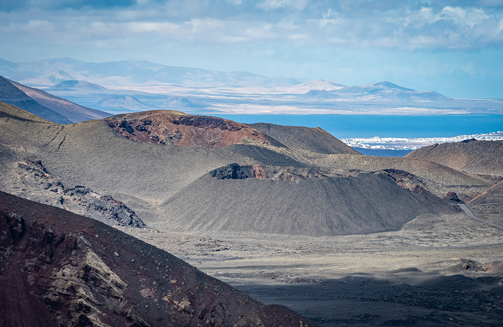 Timanfaya craters