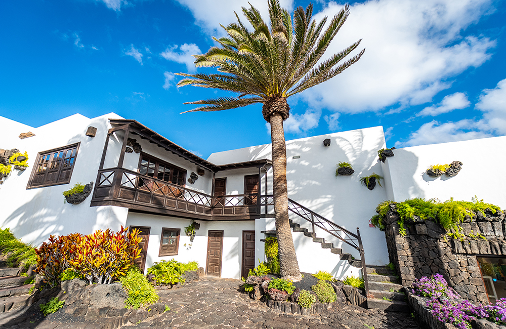 Construcción Canaria en los Jameos del Agua