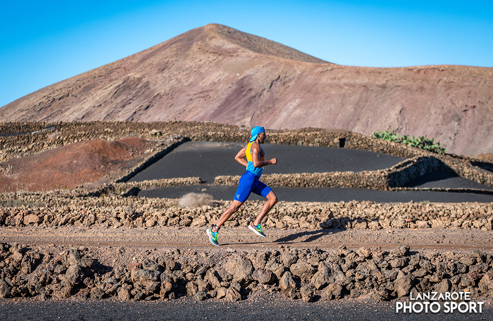 Runner of the International Running Challenge Lanzarote