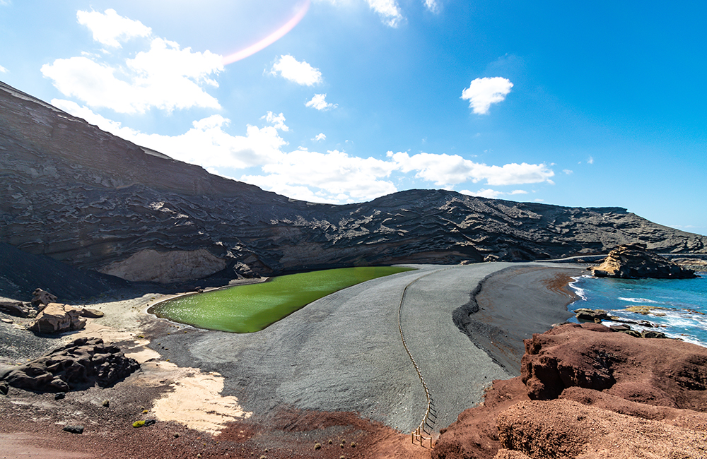 Charco de los Clicos views